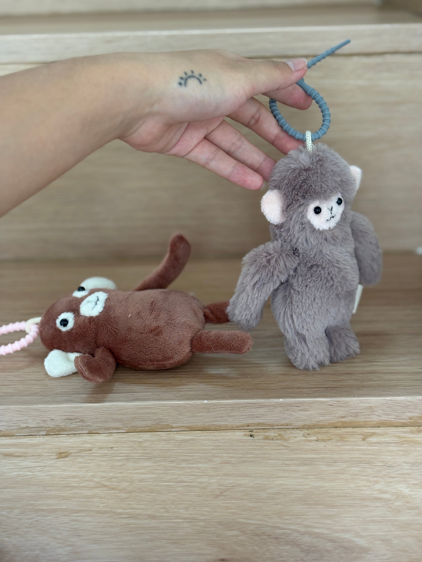 Punch and Djungelskog the Monkey