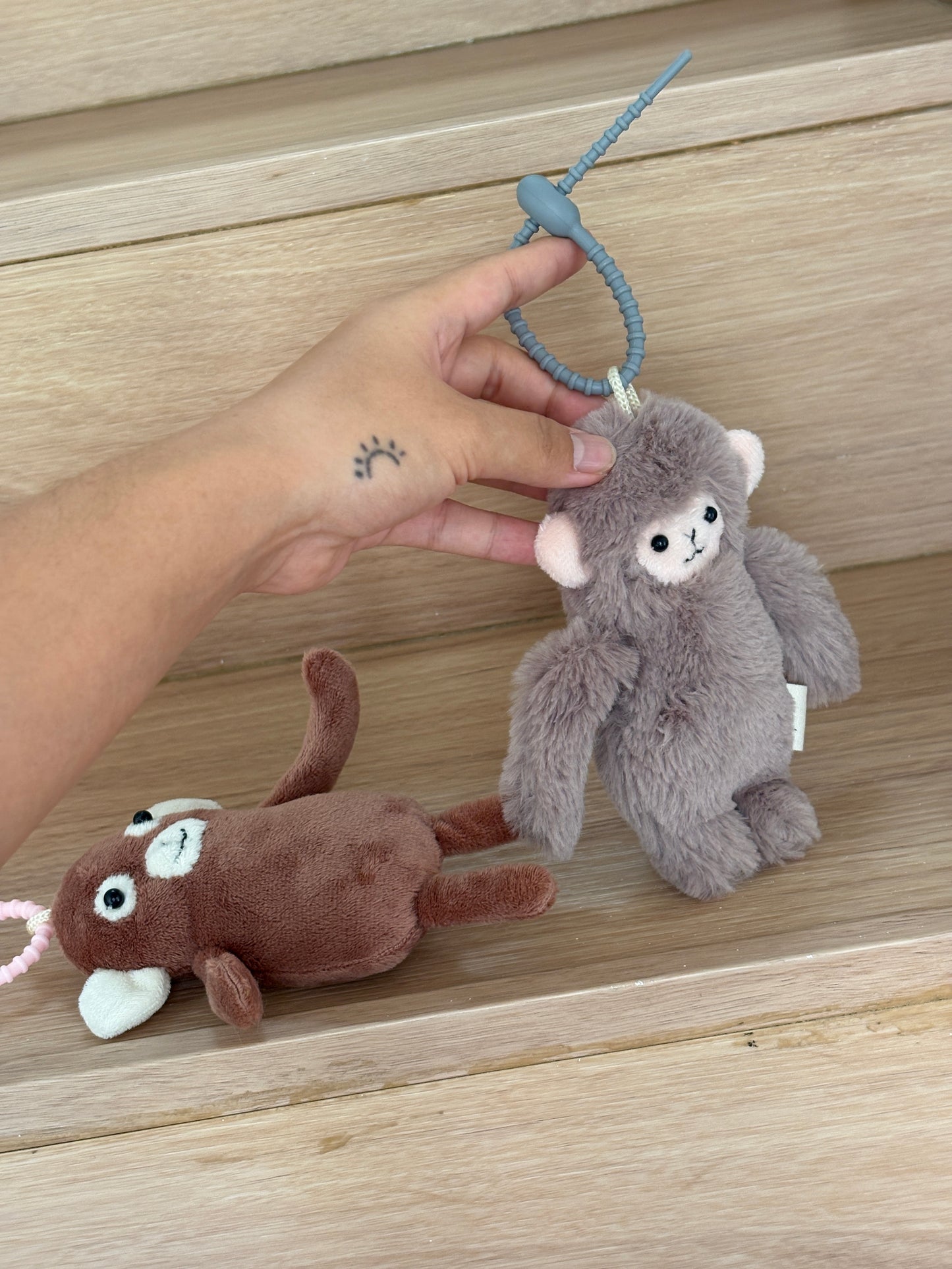 Punch and Djungelskog the Monkey