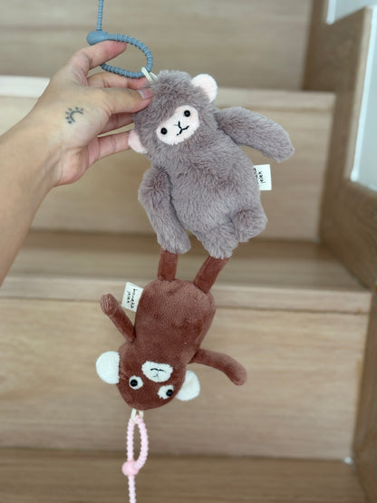 Punch and Djungelskog the Monkey
